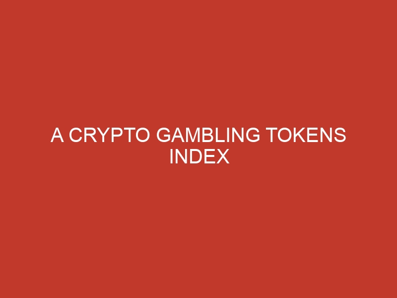 a crypto gambling tokens