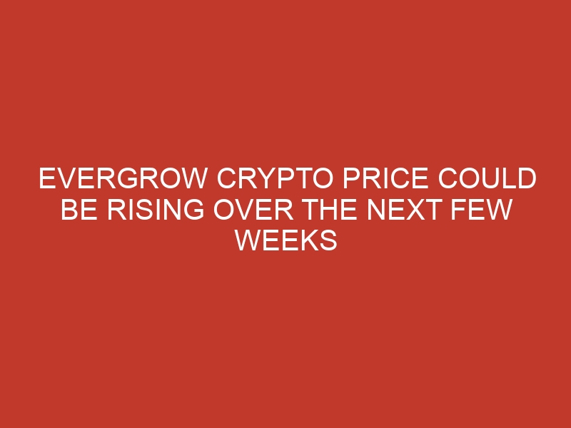EverGrow Crypto Price Could Be Rising Over The Next Few Weeks - Best