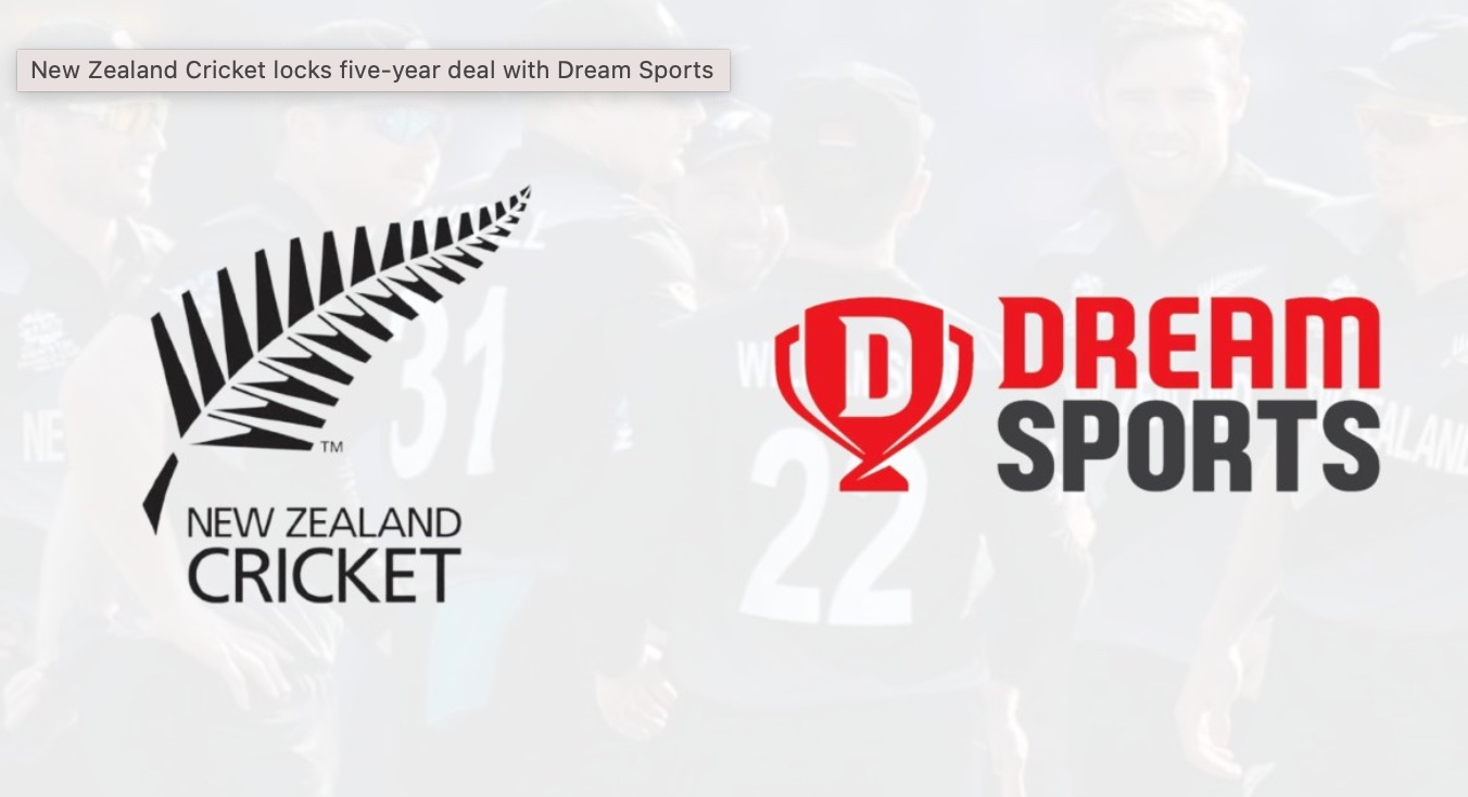 Dream Sports inks five-year partnership with New Zealand cricket
